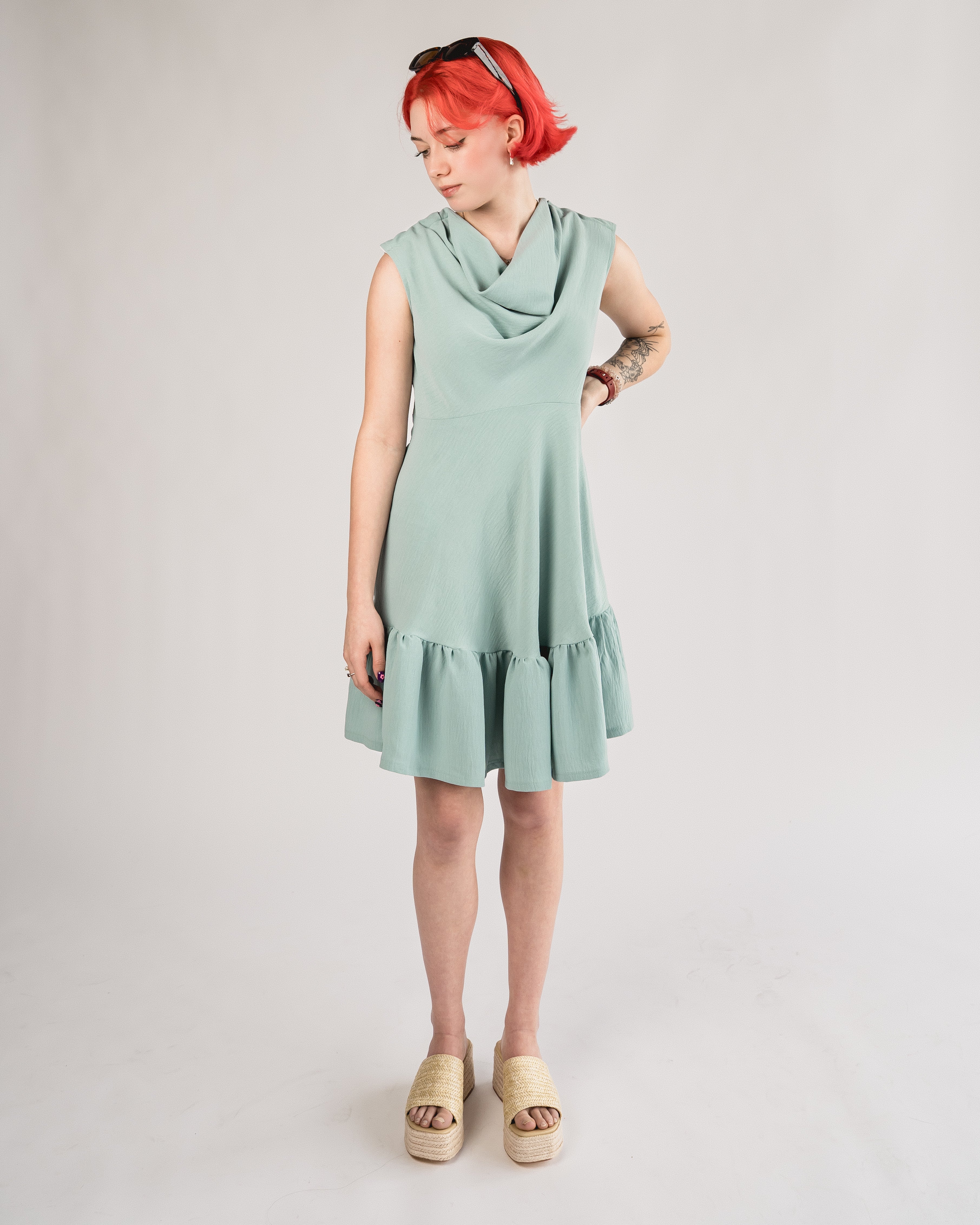 Adaptive Babydoll Dress with Snaps