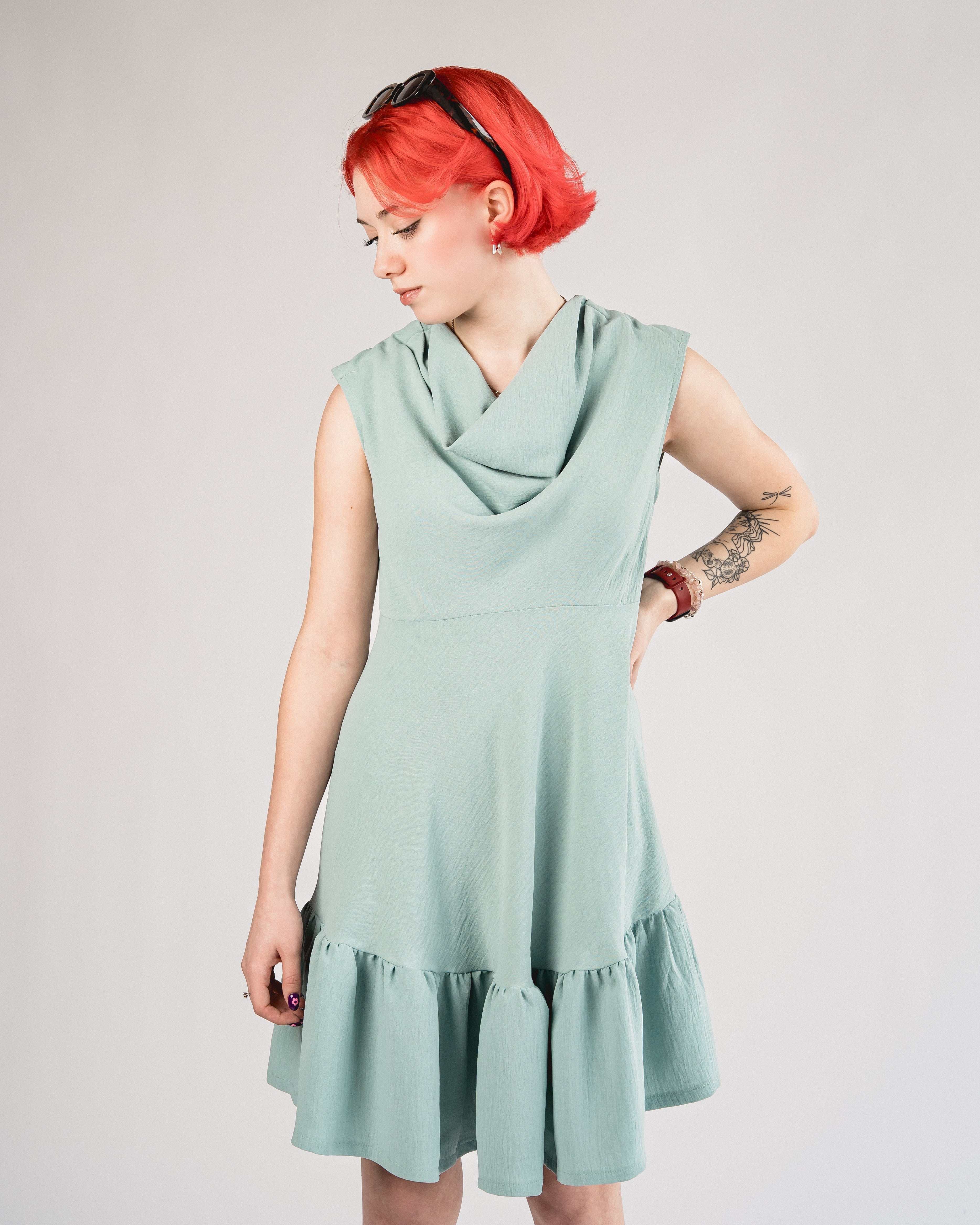 Adaptive Babydoll Dress with Snaps