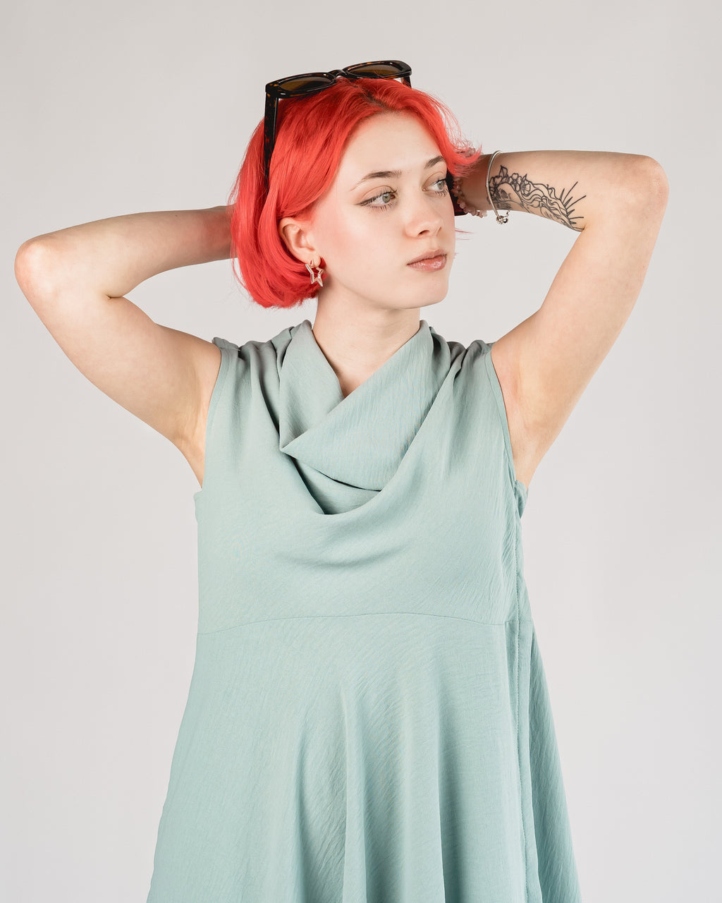 Adaptive Babydoll Dress with Snaps