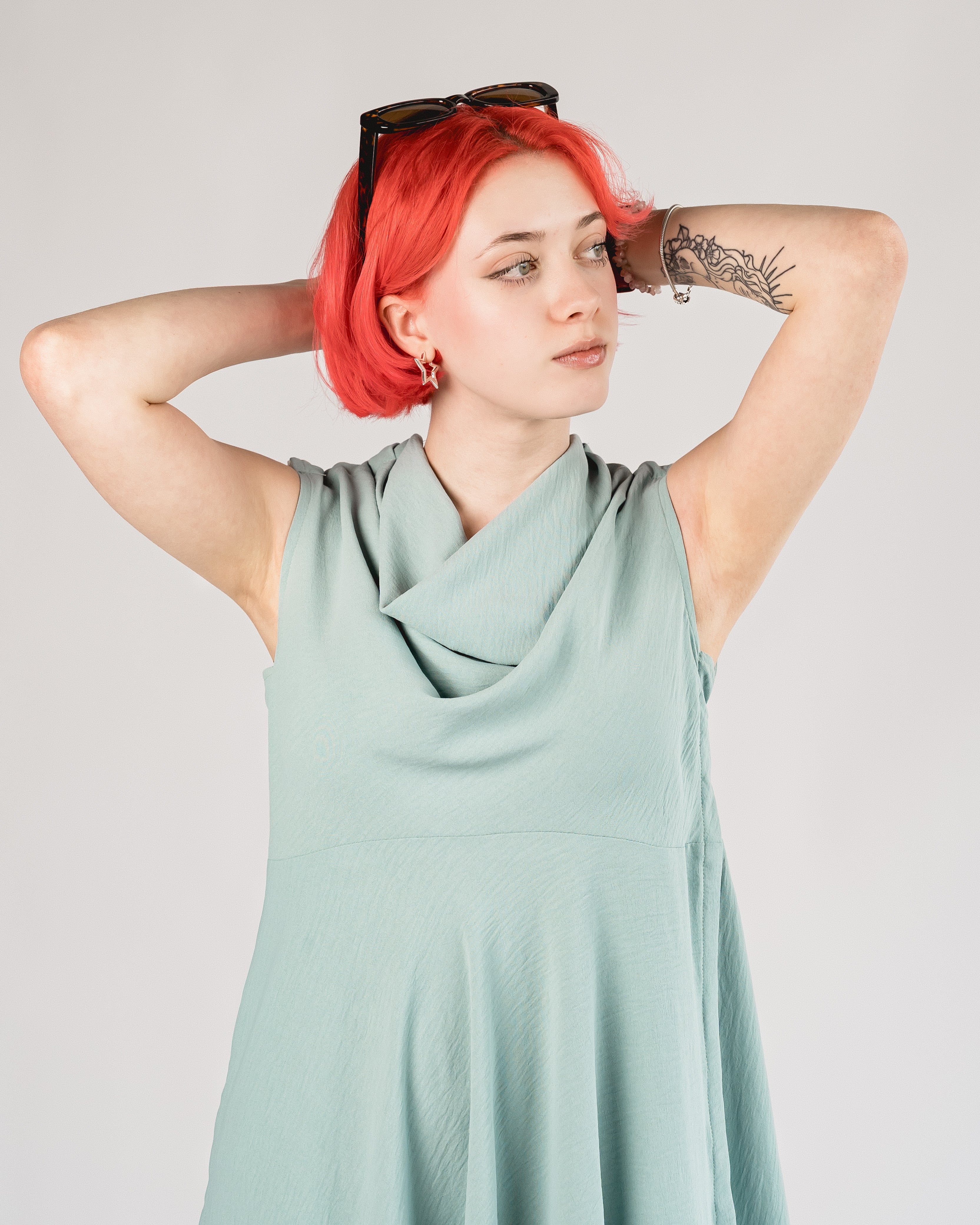 Adaptive Babydoll Dress with Snaps