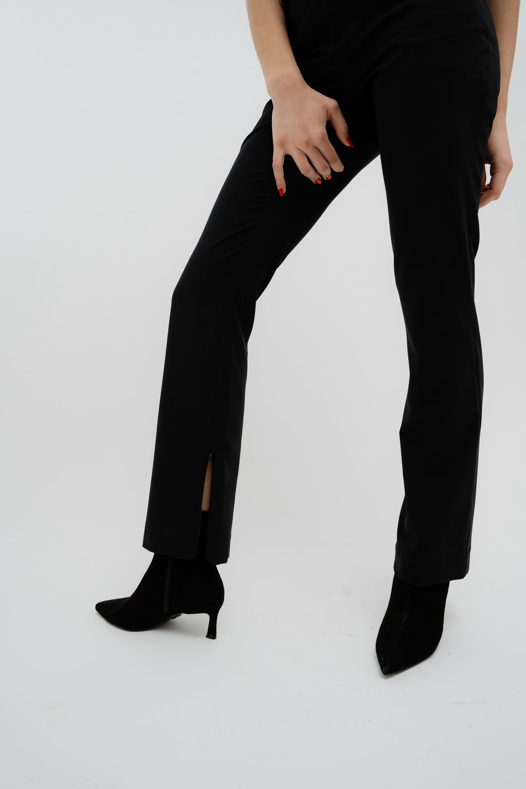 Adjustable Bootcut Pants