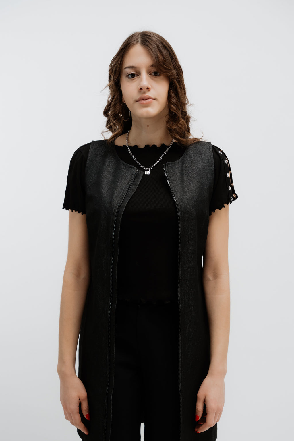 Denim Convertible Jumper