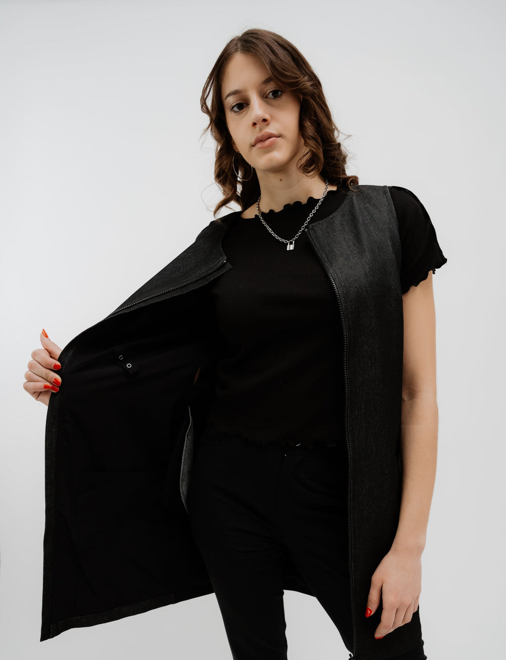 Denim Convertible Jumper