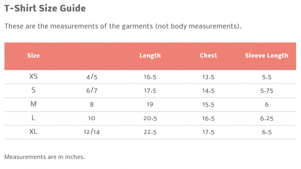 Sensory Friendly T-shirt