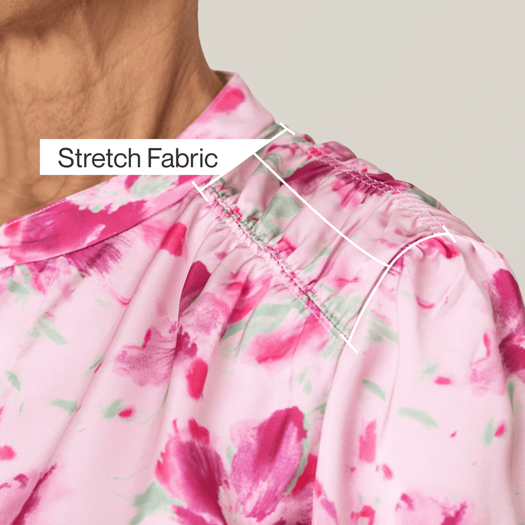 Everyday Magnetic Button Blouse for Women