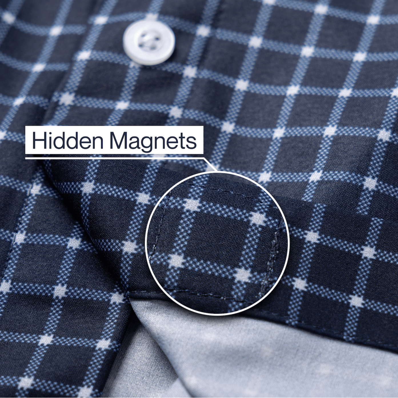 Everyday Magnetic Button-Down for Men | Tailored-Fit