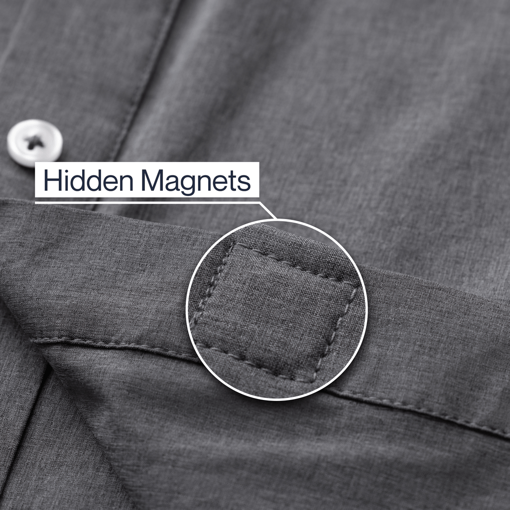 Everyday Magnetic Button-Down for Men | Tailored-Fit