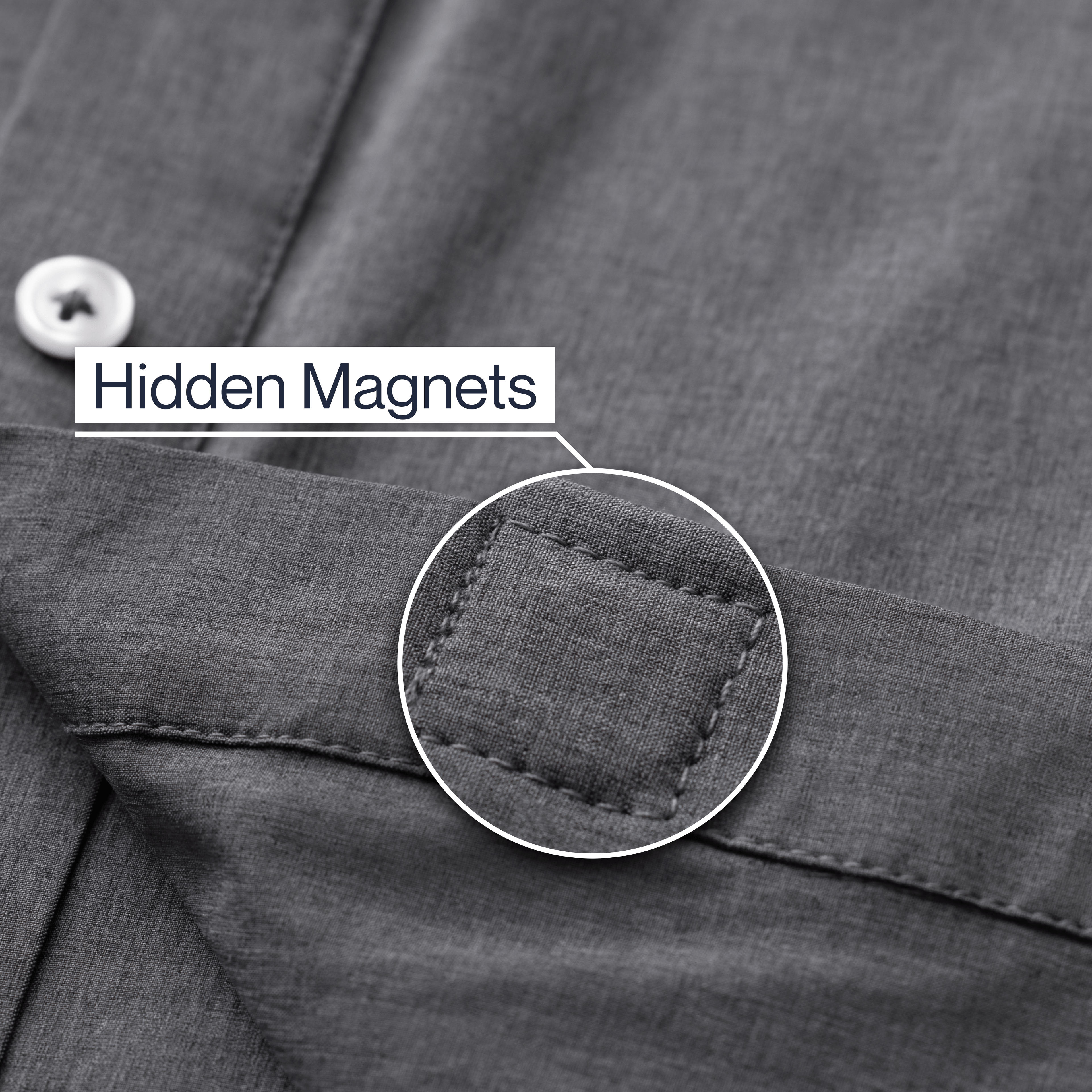 Everyday Magnetic Button-Down for Men | Tailored-Fit