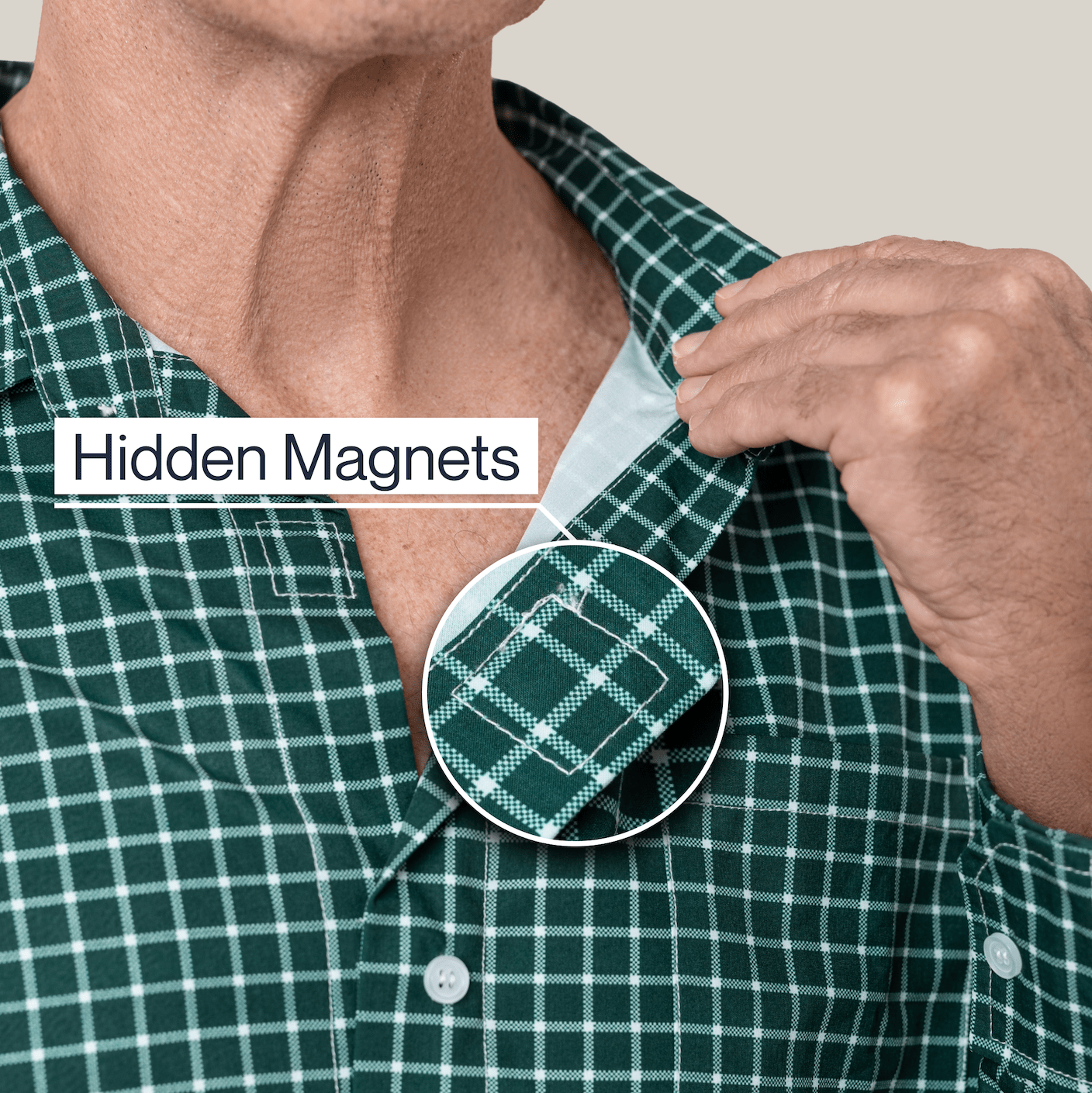 Everyday Magnetic Button-Down for Men | Tailored-Fit
