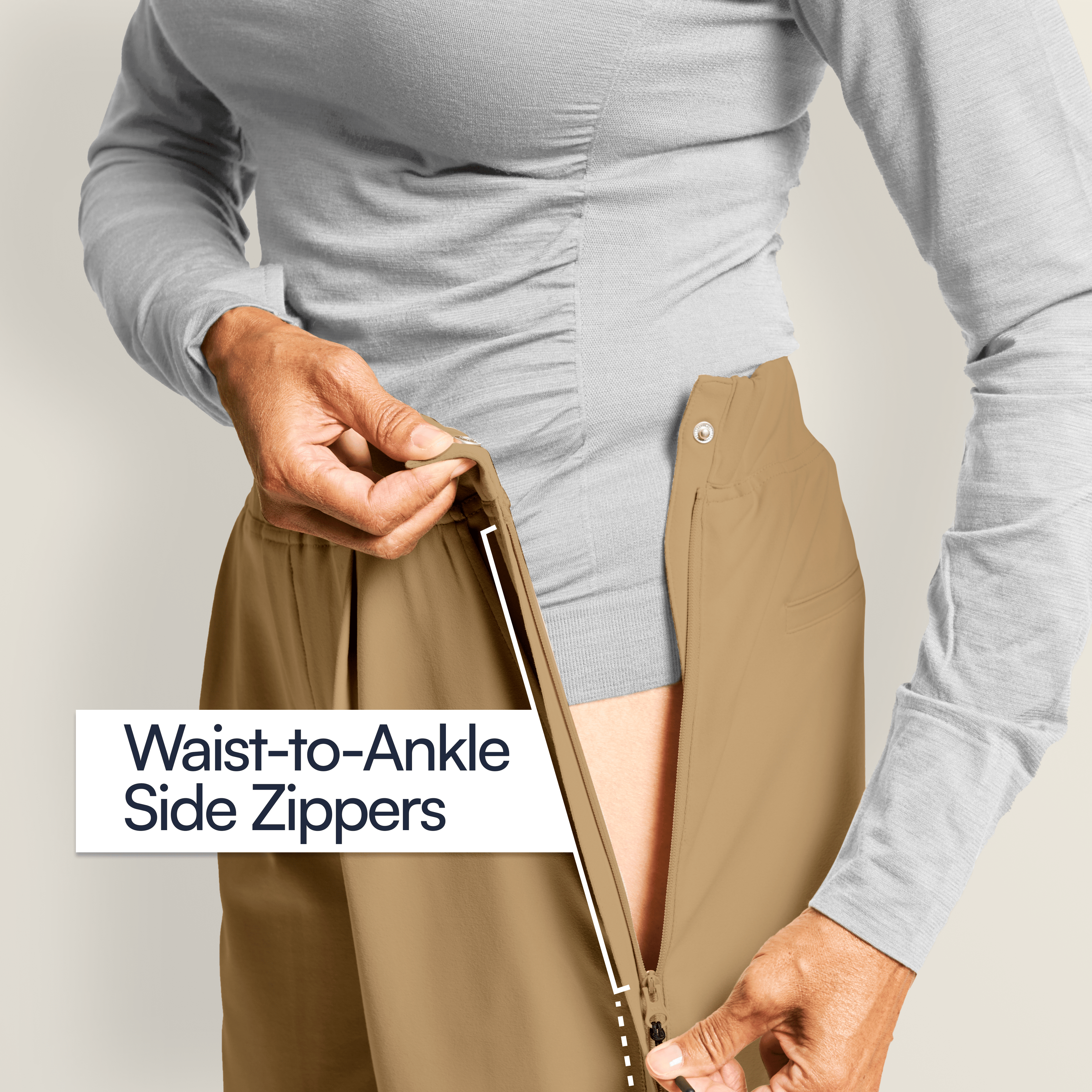 Everyday Side-Zip Pant for Women