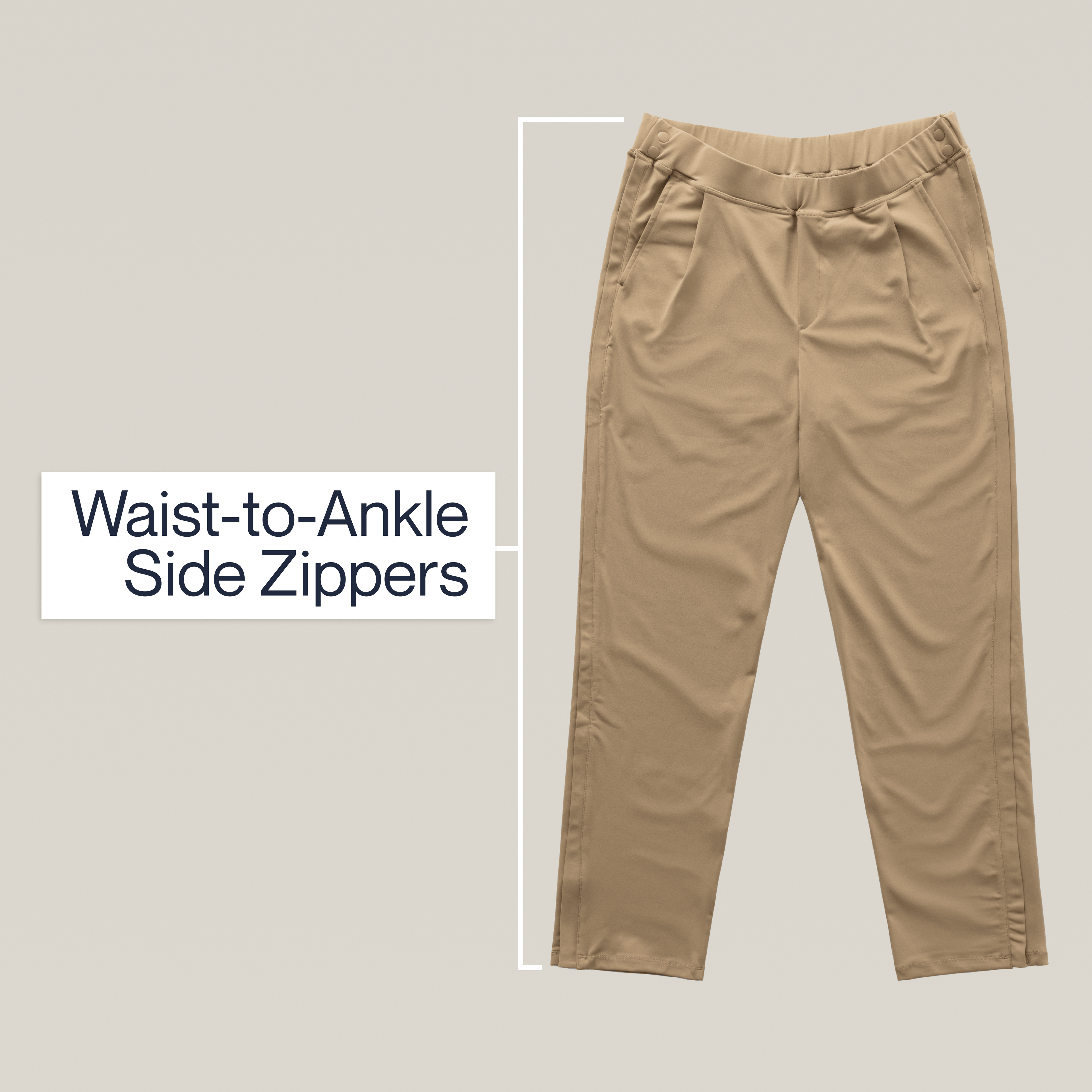 Everyday Side-Zip Pants for Men